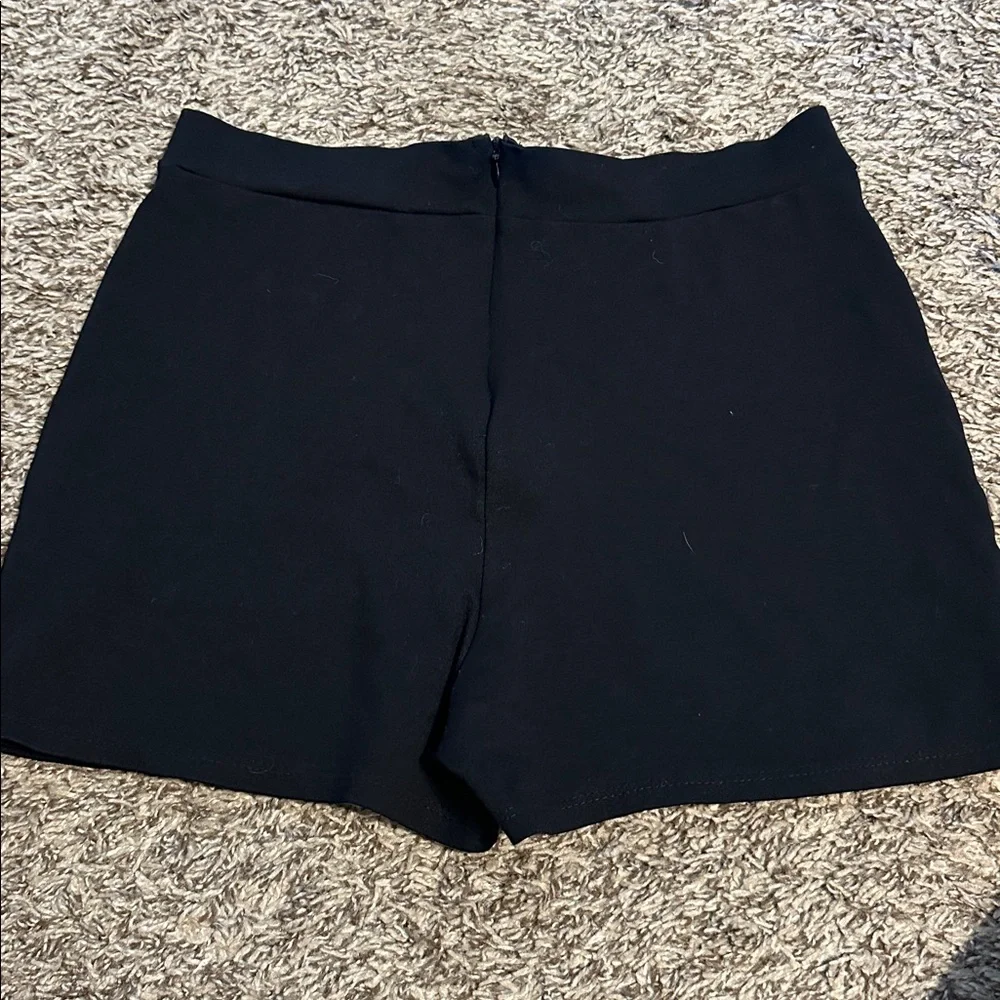 Blue Blush Black Mini Skort a